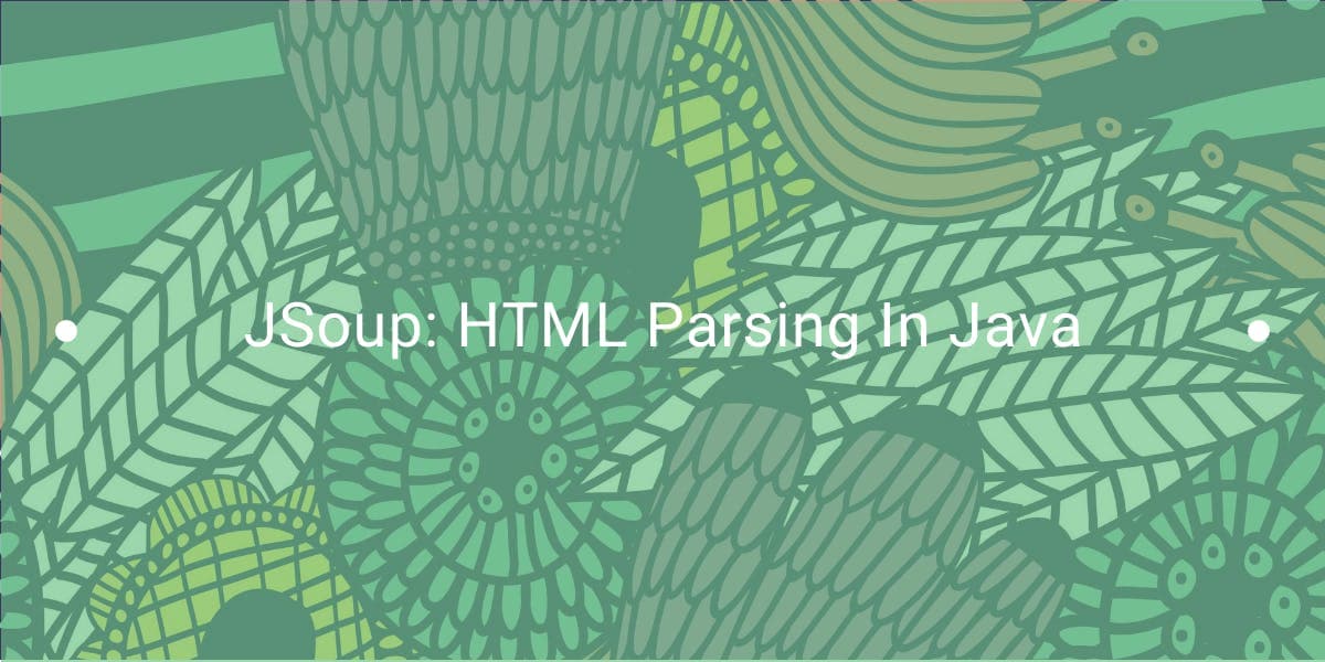 JSoup: HTML Parsing In Java