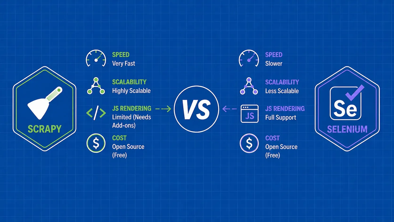 Scrapy vs Selenium: Who Wins in 2026?